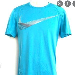 Men's Nike Pro Dri Fit Turquoise Shirt